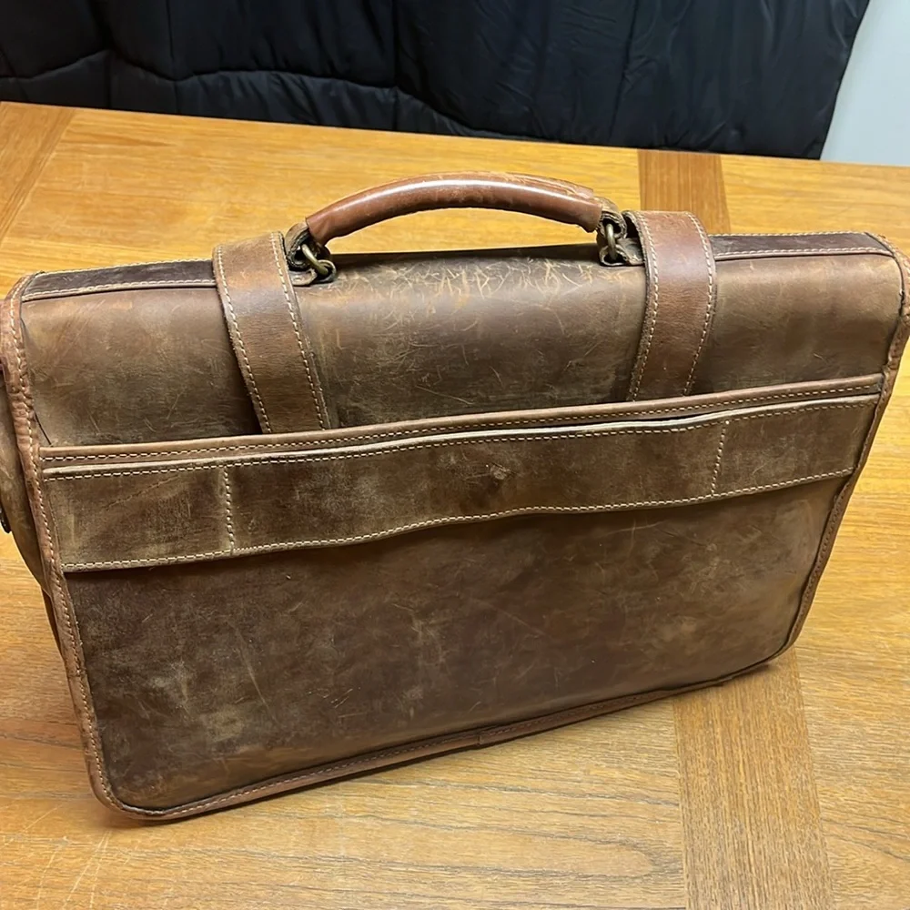 Schlesinger Vintage Leather Briefcase